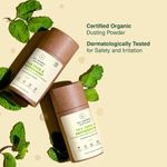 Buy Juicy Chemistry Tea Tree & Peppermint Dusting Powder, 35gm Vegan, Talc Free, for Men and Women, Daily Use for Face and Body, Skin Brightening, Oil Skin Control provides Matte Finish - Purplle