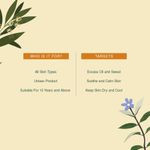 Buy Juicy Chemistry Tea Tree & Peppermint Dusting Powder, 35gm Vegan, Talc Free, for Men and Women, Daily Use for Face and Body, Skin Brightening, Oil Skin Control provides Matte Finish - Purplle