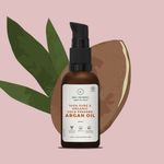 Buy Juicy Chemistry Certified Organic Argan Oil, 30ml, Cold Pressed Oil for Hair and Skin, Pure Argan Oil for Hair Growth, Vegan Hair Oil for Women and Men - Purplle