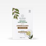 Buy Juicy Chemistry Natural Organic Hair Colour in Americano (Dark Brown) 200 gms - Made with Henna, Indigo & Black Tea - Purplle