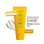 Buy Conscious Chemist Sun Drink Hybrid Gel Sunscreen SPF 50 PA++++ | 50 gm | Sunscreen SPF 50 for Dry Skin, Gel Sunscreen, Sunscreen for Dry Skin with Ceramide, Milk Thistle Extract & Olive Squalane, All Skin Type - Purplle