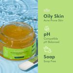 Buy Conscious Chemist Flashfix Exfoliating Face Mask For Oily Acne Prone Skin with Salicylic, Glycolic Acid & Saffron Petals | Removes Blackheads, Anti Acne, De-Tan | Vegan & Cruelty Free | 50 gm - Purplle