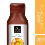 Buy Good Vibes Vitamin C Glow Body Lotion | Nourishing, Brightening, Softening | Vegan, No Parabens, No Sulphates, No Animal Testing (200 ml) - Purplle