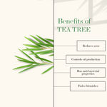 Buy Good Vibes Tea Tree & Papaya Oil Control Face Serum | Even Skin Tone, Brightening | With Castor Oil | No Parabens, No Sulphates, No Mineral Oil (10 ml) - Purplle