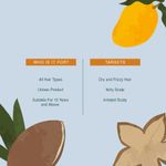 Buy Juicy Chemistry Sacha Inchi, Argan and Mango Butter Hair Mask, 75 g, Organic Hair Mask for Dry & Frizzy Hair - 100% Natural, Pure and Certified, Deeply Conditions - Purplle