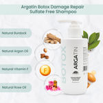 Buy Argatin Botox Damage Repair Sulphate Free Shampoo for Dry and Frizzy | Nourishing | Straighter and Smoother Hair 250ml - Purplle