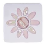 Buy Dashing Diva Press Magic Animalier, Blush Pink Acrylic Reusable Press on Nails With Quick Dry Nail Glue, Pack of 2 - Purplle