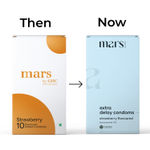 Buy mars by GHC Strawberry Flavoured Dotted Condoms for Men - Pack of 10 - Purplle