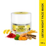 Buy Colorbar Co-earth Ubtan Night Face Mask-(100 gm) - Purplle