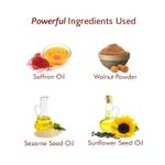 Buy Inveda Kumkumadi Tailam Face Scrub | Prevents 9 Skin Problems with Kesar, Turmeric, Licorice and Sandalwood for Removing Dead Skin Cells for Radiant & Spot Free Skin, 100 ml - Purplle
