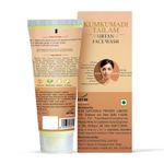 Buy Inveda Kumkumadi Tailam Ubtan Facewash for Dryness, Dead Skin, Spots Made with Goodness of Saffron & Walnut, Giving Spotless and Clear Face,100ml - Purplle