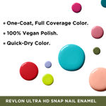 Buy Revlon Ultra HD Snap Nail Polish - shade - Commender In Chief - Purplle