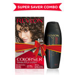 Buy Revlon ColorSilk Hair Color with Keratin - 3N Dark Brown - (with Outrageous Shampoo 90 ml) - Purplle
