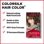 Buy Revlon ColorSilk Hair Color with Keratin - 3N Dark Brown - (with Outrageous Shampoo 90 ml) - Purplle