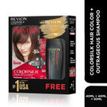 Buy Revlon ColorSilk Hair Color with Keratin - 3RB Dark Mahogany Brown - (with Outrageous Shampoo 90 ml) - Purplle