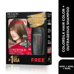 Buy Revlon ColorSilk Hair Color with Keratin - 4N Medium Brown - (with Outrageous Shampoo 90 ml) - Purplle