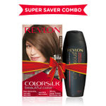 Buy Revlon ColorSilk Hair Color with Keratin - 4N Medium Brown - (with Outrageous Shampoo 90 ml) - Purplle