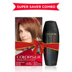 Buy Revlon ColorSilk Hair Color with Keratin - 5G Light Golden Brown - (with Outrageous Shampoo 90 ml) - Purplle