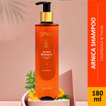 Buy Omeo Arnica Shampoo with Natural Extracts of Arnica, Calendula and Thuja to Reduce HairFall and Promote Hair Growth, Strengthening and Nourishing - For Women & Men - 180 ml - Purplle