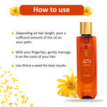 Buy Omeo Pure and Natural Arnica Jaborandi Hair Oil, 100% Herbal Extract, Reduces Hair Fall, Promotes Hair Growth and Strong Hair- For Male and Female, 100 ml - Purplle