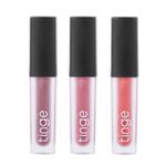 Buy Tinge Gloss Set of 3 Synonym - Sheer coverage Pink, Purple and Peach - Purplle