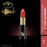 Buy Good Vibes HydraGlow Creme Lipstick | Avocado Oil & Vitamin E | Pink Raspberry (P1) - (4.2 gm) - Purplle
