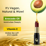 Buy Good Vibes HydraGlow Creme Lipstick | Avocado Oil & Vitamin E | Grape Wine (M2) -(4.2g) - Purplle