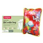 Buy Sirona Electric Hot Water Bag for Instant Pain Relief | Heating Pad for Menstrual Cramps and Arthritis Aches | 2 Hours Heat Retention | Quick Charging | Automatic Heat Control - Purplle