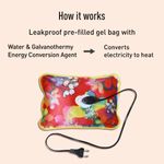 Buy Sirona Electric Hot Water Bag for Instant Pain Relief | Heating Pad for Menstrual Cramps and Arthritis Aches | 2 Hours Heat Retention | Quick Charging | Automatic Heat Control - Purplle