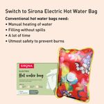 Buy Sirona Electric Hot Water Bag for Instant Pain Relief | Heating Pad for Menstrual Cramps and Arthritis Aches | 2 Hours Heat Retention | Quick Charging | Automatic Heat Control - Purplle