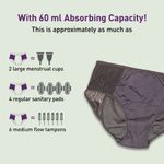 Buy Sirona Reusable Period Panties for Women (M Size) for 360 Degree Coverage & Leak-proof Protection - Purplle