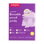 Buy Sirona Reusable Period Panties for Women (L Size) for 360 Degree Coverage & Leak-proof Protection - Purplle