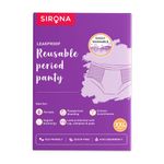 Buy Sirona Reusable Period Panties for Women (2XL Size) for 360 Degree Coverage & Leak-proof Protection - Purplle