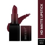 Buy Swiss Beauty HD Matte Lipstick Murphy Brown 23 (3.5 g) - Purplle