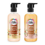 Buy Buds & Berries Body Wash Combo Offer | Shea Butter, Argan Oil Moisturizing Body Wash + Macadamia, Vanilla Moisturizing Body Wash (300 ml + 300 ml) - Purplle