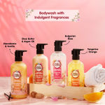 Buy Buds & Berries Body Wash Combo Offer | Shea Butter, Argan Oil Moisturizing Body Wash + Macadamia, Vanilla Moisturizing Body Wash (300 ml + 300 ml) - Purplle