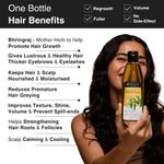 Buy Soulflower Natural Bhringraj Oil with Coconut And Sesame, 120 ml - Purplle