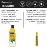 Buy Soulflower Natural Bhringraj Oil with Coconut And Sesame, 120 ml - Purplle