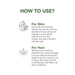 Buy Skivia Castor Carrier Oil - 100 ml | Virgin & Cold-Pressed | Enhances Skin & Hair Health | Moisturizes Skin | Helps Revive Damaged Hair - Purplle