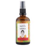 Buy Skivia Castor Carrier Oil - 100 ml | Virgin & Cold-Pressed | Enhances Skin & Hair Health | Moisturizes Skin | Helps Revive Damaged Hair - Purplle