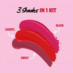 Buy MyGlamm POPxo Makeup OG Crew Liquid Lipstick Kit-Blair, Cheryl, Emily- - Purplle