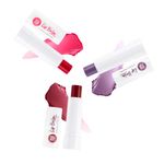 Buy MyGlamm POPxo Makeup Pucker up lip balm Kit-Cherry Blossoms, Strawberry Kisses, Berrylicious- - Purplle