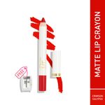 Buy MyGlamm LIT Matte About It Lip Color-Crimson Calypso- - Purplle