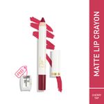 Buy MyGlamm LIT Matte About It Lip Color-Cherry Tap- - Purplle