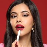 Buy MyGlamm LIT Matte About It Lip Color-Cherry Tap- - Purplle