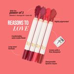 Buy MyGlamm LIT Matte About It Lip Color-Cherry Tap- - Purplle