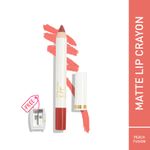 Buy MyGlamm LIT Matte About It Lip Color-Peach Fusion- - Purplle