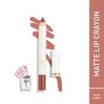 Buy MyGlamm LIT Matte About It Lip Color-Taupe Samba- - Purplle