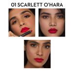 Buy SUGAR Cosmetics - Matte As Hell - Crayon Lipstick - 01 Scarlett Ohara (Red) - 2.8 gms - With Free Sharpner - Purplle
