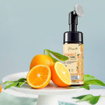 Buy Ronzille Skin Brightening Vitamin C Foaming Face wash with Built-In Face Brush 150 ml - Purplle